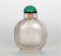 Chinese Rock Crystal Snuff Bottle