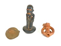 Three African Stone Carvings