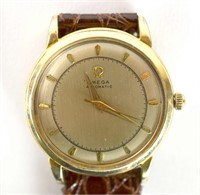 Omega Gold Wrist Watch