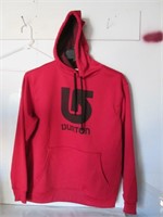 RED BURTON LADIES HOODIE WITH DEFECT SIZE L
