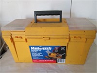 MASTERCRAFT TOOLBOX WITH HAND TOOLS