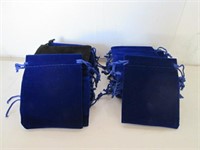 LOT NEW SMALL GIFT BAGS FOR CUFFLINKS, JEWELRY
