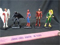 Lot of 5, Marvel titanium figurines