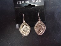 Sterling silver earrings