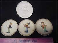 Hummel collectors mini plates