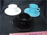 Lot of 3 cup & saucers