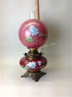 Victorian American Eureka GWTW Oil Lamp