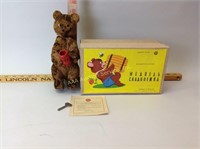 Russian Wind-up Bear Toy w/ Original Box