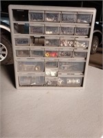Bolt storage unit with some bolts and more