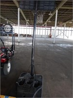Portable basketball hoop