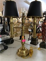 VERY NICE HEAVY HIGH QUALITY DOUBLE LUMIERE LAMP