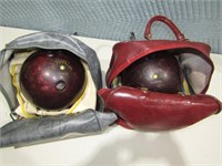 2 Bowling Balls w/ Bags