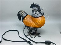 rooster lamp- electric