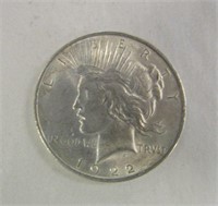 1922-P Peace Silver Dollar