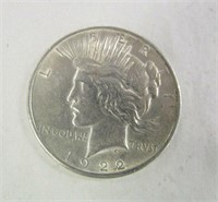 1922-P Peace Silver Dollar