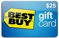 Best Buy Gift Card ~ Value $25