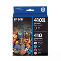 Epson 410XL Black  C/M/Y Ink Cartridges Combo 5pk
