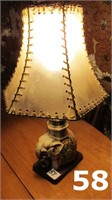 Small Indian Elephant Lamp