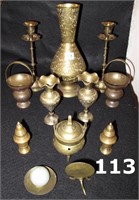 Assorted Brass Ware lot