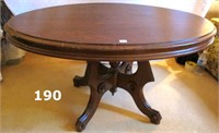 Victoria Oval Parlor Table