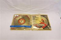 (2) MK Dry Cutting 10" Diamond Blades