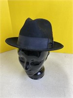 Mallory By Stetson Derby Hat, Size 7 Black