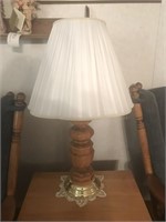 Wooden Lamp- 31”