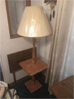 Table with lamp