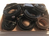 Assorted Leather Belts