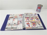 Album de cartes de collection de hockey/CH