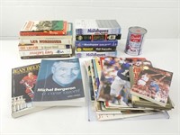 Livres/magazines sur le Hockey dont Les Nordiques