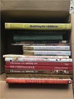 Box Lot Books- Christmas & Crafts (14pcs)