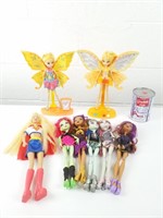 Figurines /poupée mattel dont  super girl 1999