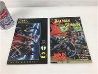 2 comics DC & Image de Batman VS Spawn