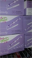 6 boxes (30's) light absorbency tampons