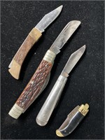 Lots of vintage pocket knives