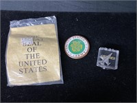 The grease seal of the United States pin & F16