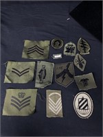 Lot of military badges