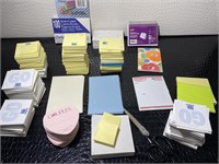 Lot of sticky notes and index cards/ scissors