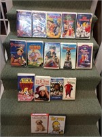 Disney VHS Cassettes and VHS Cassettes
