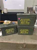 3 ammo boxes