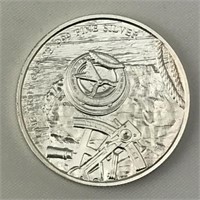 1oz Fine Silver Prospector Round