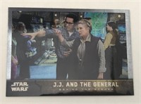 Carrie Fisher Star Wars Card Topps Chrome