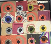 (16) Records from 1972 Vintage 45RPM Hits