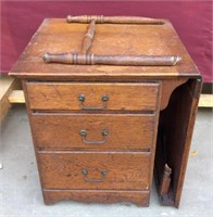 Antique Larkin Sewing Cabinet