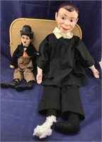 Charlie Chaplin Doll & Talking/Ventriloquist Doll