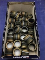 Box of Brass Lenses or Magnifiers