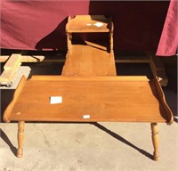 Vintage Maple Coffee Table and End Table