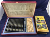 Vntg Radex Stereo Viewer & Old RSVP Scrabble Game