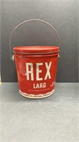 Rex Lard Advertising Can